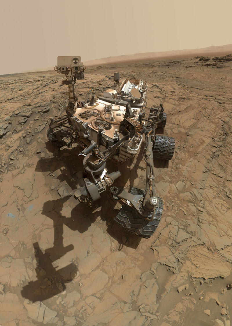 Illustration for article titled Por qué la sombra del robot Curiosity no se corresponde con la realidad